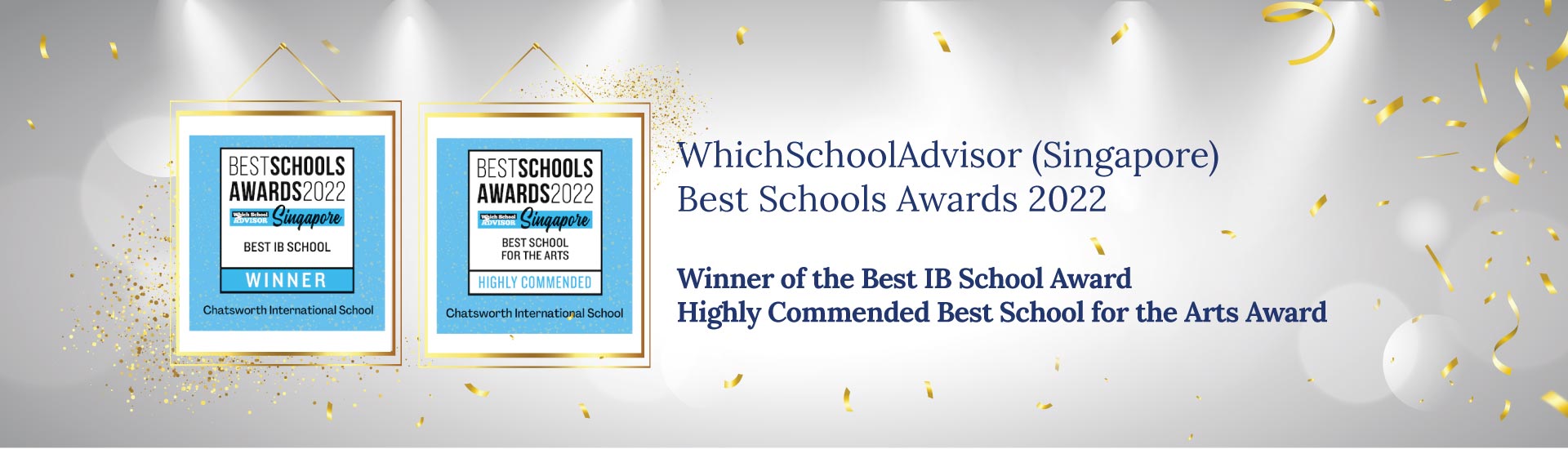 Chatsworth International School is the winner of the 2022 Best IB School Award by WhichSchoolAdvisor (Singapore)