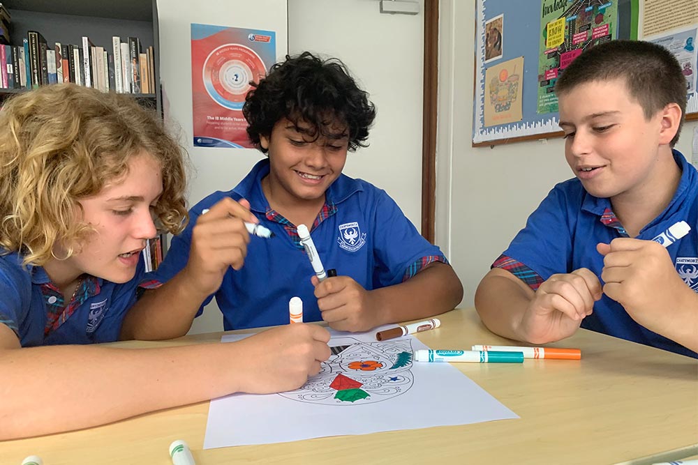 Chatsworth International School provides numerous opportunities for students throughout our year groups to interact and work collaboratively
