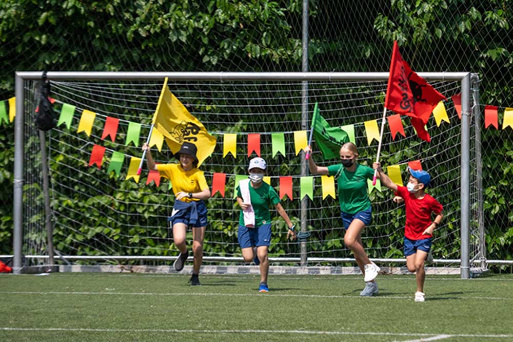 At Chatsworth International School, students participate actively in our annual Sports Day.