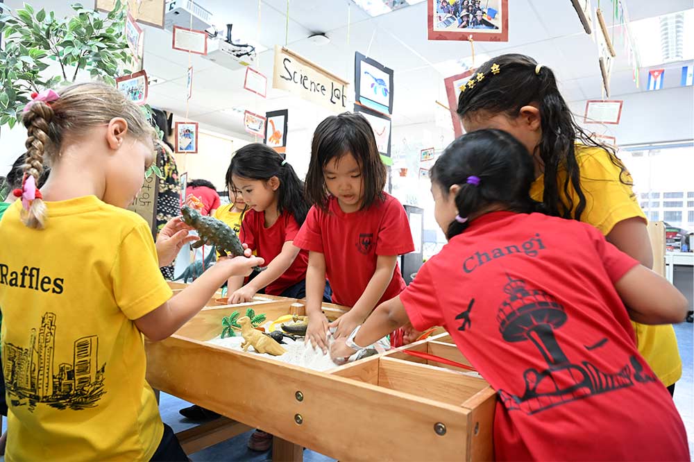 Early years students learn through play